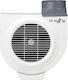 S&P CK-502V Wall-mounted Ventilator 115mm White