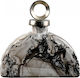 Karvounis Decorative Vase Bottle Gray 31x7x29.5cm