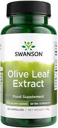 Swanson Olive Leaf Extract 750mg 60 Capsules