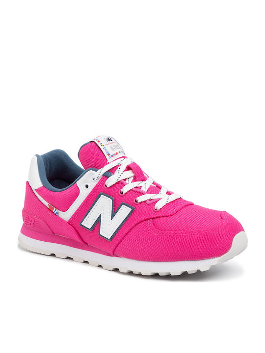 New Balance 574 Kids Sneakers Fuchsia