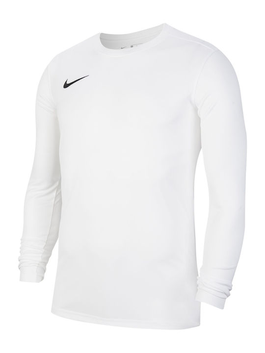 Nike Park VII Ανδρική Μπλούζα Μακρυμάνικη Λευκή