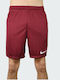 Nike Dry Park III Sportliche Herrenshorts Dri-Fit Burgundisch