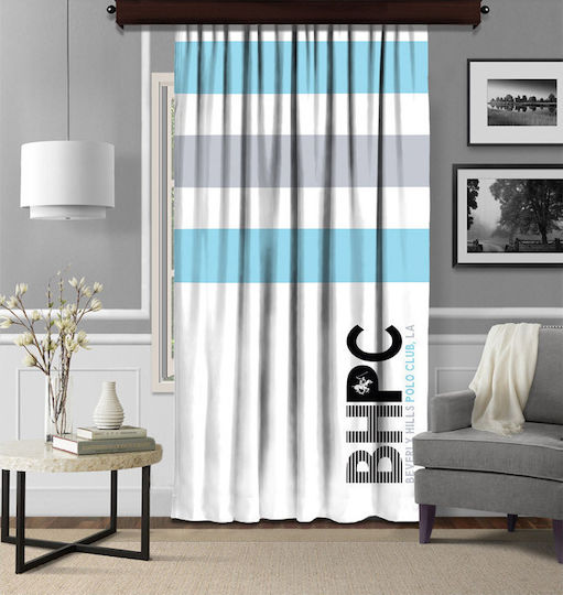 Beverly Hills Polo Club με Τρουκς Γαλάζια 140x260εκ.