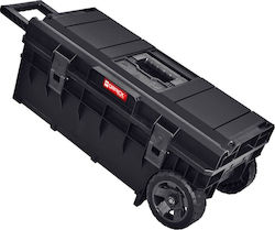 Qbrick System One Longer Basic Tool Storage Plastic Wheeled Box W63.5xD24.5xH23cm 29546251