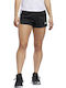 Pacer 3-Stripes Woven Femei Pantaloni scurți Pantaloni scurți Negru
