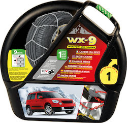Lampa WX-9 Winter Extreme N100 Χιονοαλυσίδες Επιβατικού Αυτοκινήτου Πάχους 9mm Lampa WX-9 Winter Extreme N100 Χιονοαλυσίδες Επιβατικού Αυτοκινήτου Πάχους 9mm