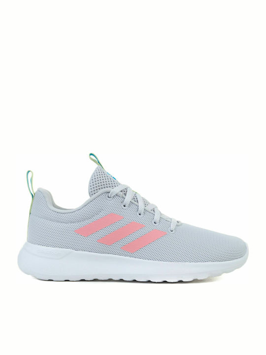 Adidas Αθλητικά Παιδικά Παπούτσια Running Lite Racer CLN K Dash Grey / Glow Pink / Yellow Tint