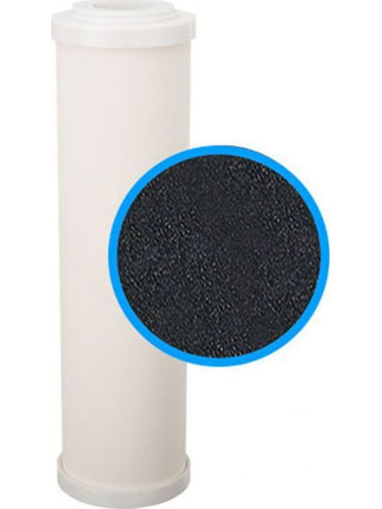 Aqua Filter Ersatz-Wasserfilter für die Arbeitsplatte und unter der Arbeitsplatte aus Aktivkohle 10" FCCERB 0.3 μm (Mikrometer)