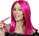 Carnival Wig Straight Λάουρα Φούξια Pink