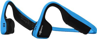 Aftershokz Trekz Titanium Knochenleitung Bluetooth-Freisprecheinrichtung Kopfhörer mit Schweißresistenz Ocean Blue