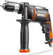 Worx WX317.2 Κρουστικό Δράπανο 600W με Θήκη