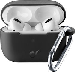 Cellular Line Bounce Silicone Case with Keychain Black for Apple AirPods Pro
