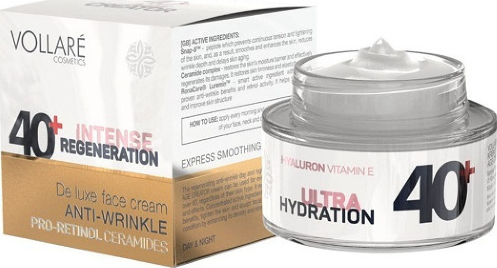 Vollare Cosmetics 40+ Intense Regeneration Deluce Face Cream Anti