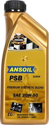 Ansoil PSB Semi-Synthetic Car Lubricant 20W-50 1lt