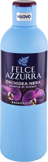 Felce Azzurra Black Orchid Essence of Mystery Bubble Bath Gel & Vanilla Scent 650ml