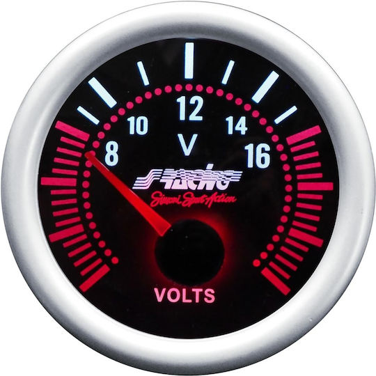 Simoni Racing Spannungsmesser Für das Auto 52mm