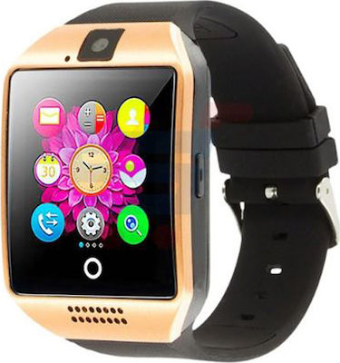 Q18 50mm Smartwatch mit SIM (Gold)