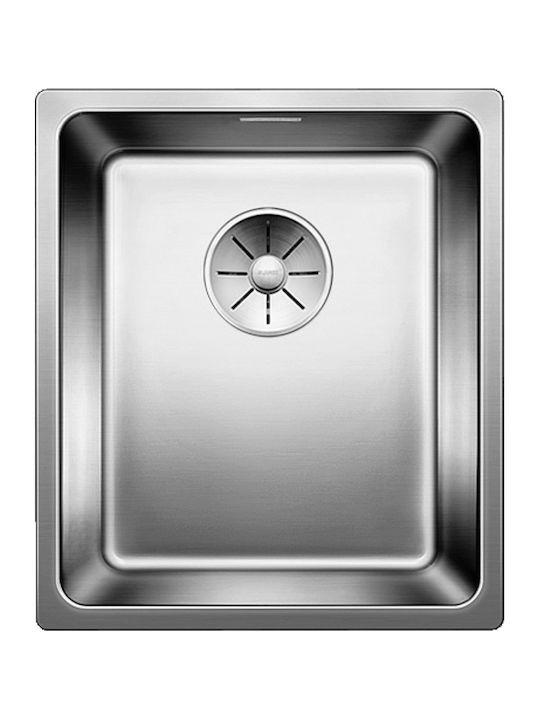 Blanco Andano 340-IF 522953 Drop-In Sink Inox Satin W38xD44cm Silver