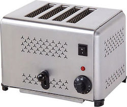 Lappas Gewerblich Toaster Pop-Up mit 4 Schlitzen 1.8kW LP-4 2402011