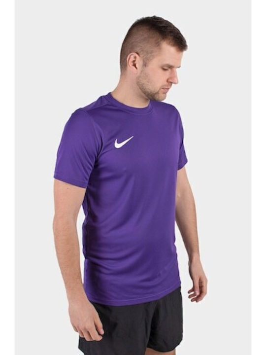 Nike Park VII Dri-Fit Спортна тениска Лилав