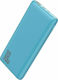 Baseus Bipow Power Bank 10000mAh 18W cu 3 Porturi USB-A și Port USB-C Încărcare rapidă 3.0 Albastru