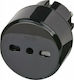 Brennenstuhl Italy to Greek Plug Adapter