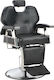 vidaXL Barber Chair with Adjustable Height Black