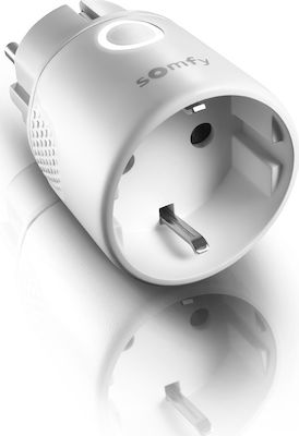 Somfy ON-OFF Plug io Single Socket White