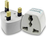 Powertech Greek to English Plug Adapter