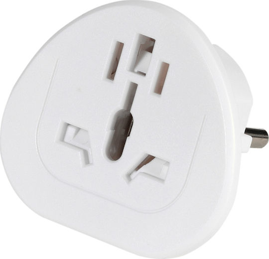 Vivanco Travel Adapter World to Europe Αντάπτορας Πρίζας από Universal σε Ελλάδας