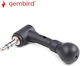 Gembird MIC-203 Δυναμικό Микрофон 3.5mm Щипка за Мобилен в Черен Цвят