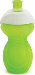 Munchkin Click Lock Bite Proof Sippy Cup Educational Sippy Cup Plastic Green for 9m+m+ 296ml 12292