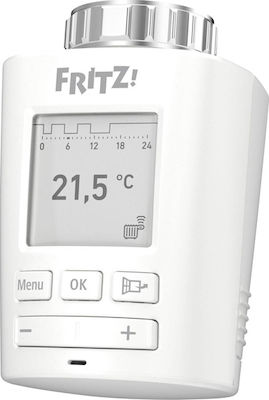 AVM FRITZ!DECT 301 Ηλεκτρονική Θερμοστατική Κεφαλή με Wi-Fi για Σώμα Καλοριφέρ
