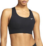 Dri-Fit Swoosh Γυναικείο Αθλητικό Μπουστάκι Μαύρο BV3630-010