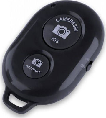 Bluetooth Selfie Remote Control In Black Colour