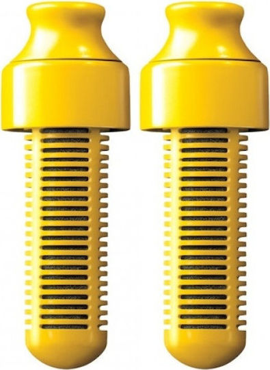 Bobble Filtru de Apă de Înlocuire pentru Sticlă din Cărbune Activ 2buc Yellow