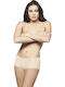 Minerva Damen Boxer Nahtlos Beige