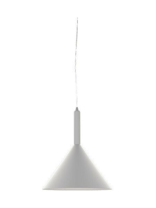 Luma Pendant Light Single-Light Bell for Socket E14, E.14 Gray