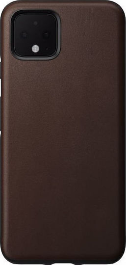 Nomad Rugged Case Back Cover Leather Brown (Google Pixel 4)