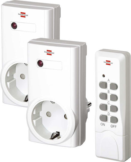 Brennenstuhl Comfort-Line Radio Switching Set RCS 1000 N Un singur soclu