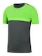 Nike Academy Pro Men's Athletic T-shirt Short Sleeve Dri-Fit Green / Grey