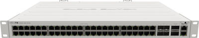 MikroTik CRS354-48G-4S+2Q+RM Managed L2 Switch με 48 Θύρες Gigabit (1Gbps) Ethernet και 6 SFP Θύρες