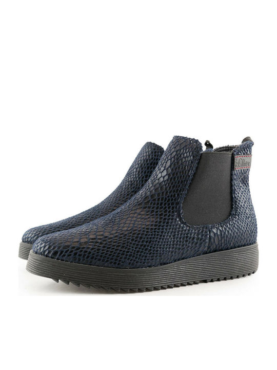 S.Oliver Damen Knöchelstiefel Marineblau