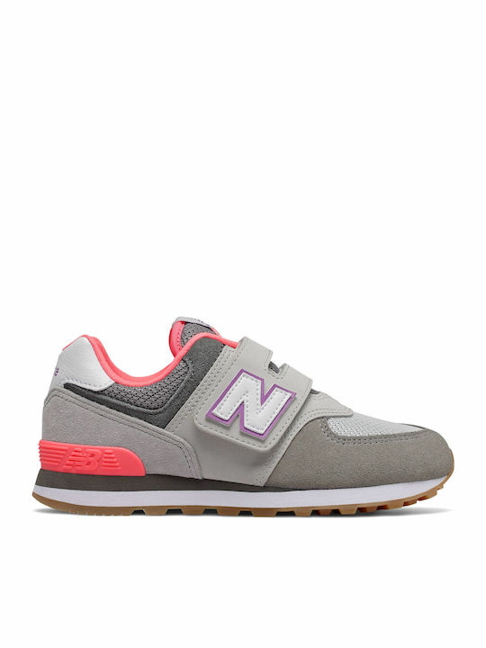 New Balance Classic Παιδικά Sneakers με Σκρατς Ροζ
