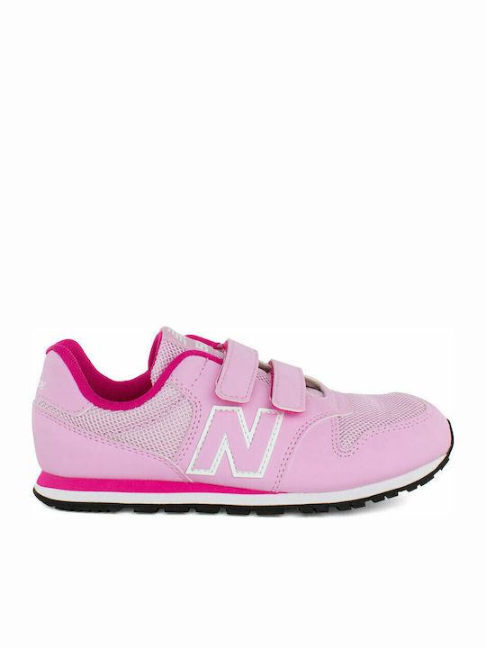 New Balance Kids Sneakers with Scratch Pink