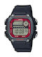 Casio Standard Collection Digital Men's Watch 50.4mm Battery with Rubber Strap Red/Black
