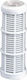 Aqua Ανταλλακτικό Φίλτρο Νερού Άνω και Κάτω Πάγκου από Πολυπροπυλένιο 7" 80 μm