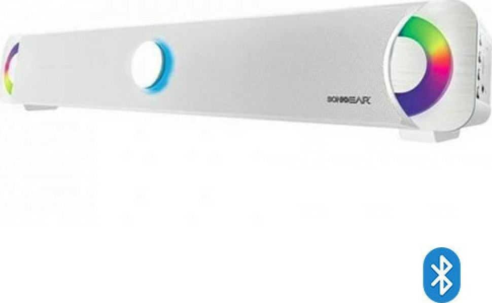 Sonic Gear BT300 Soundbar 3.6W 2.0 Λευκό Skroutz.gr