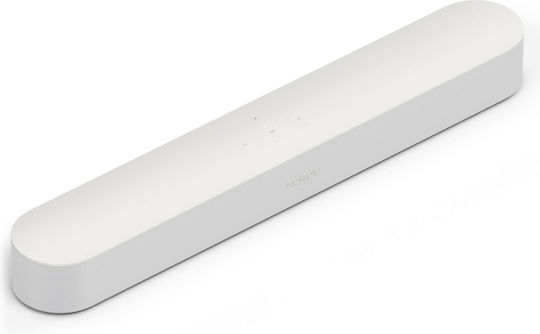 Sonos Beam Саундбар 80W 2 HDMI и Wi-Fi Бял