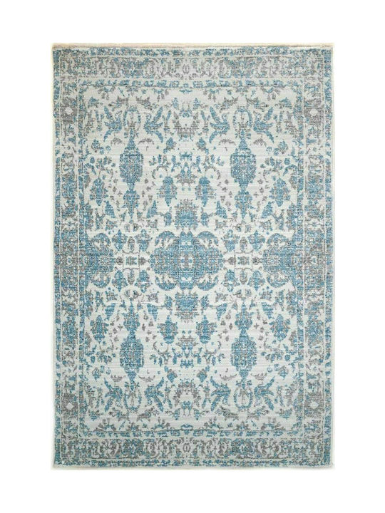 Klonaras 3290 Teppich Rechteckig Cream-Light Blue